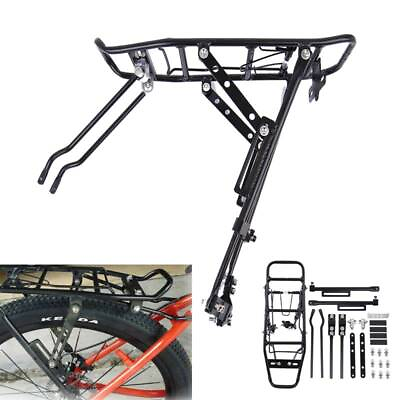 #ad Mountain Road Bicycle Alloy Pannier Bike Rear Carrier Rack Luggage Cargo Holder $21.59