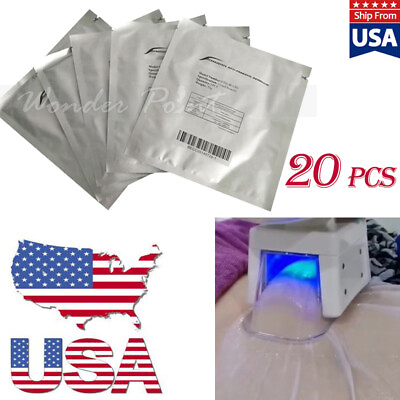 #ad 100pcs M Anti freeze Membrane Cool Fat Sculpting Gel Pad Cryo Weight Loss $245.00