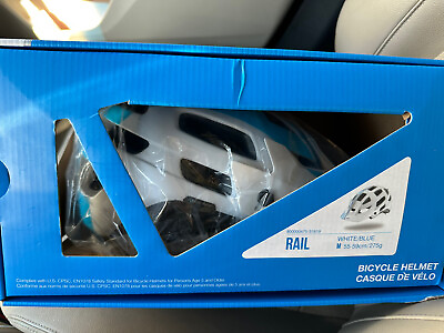 #ad Giant Bike Helmet Medium 55 59cm BRAND NEW BLUE WHITE $55.00
