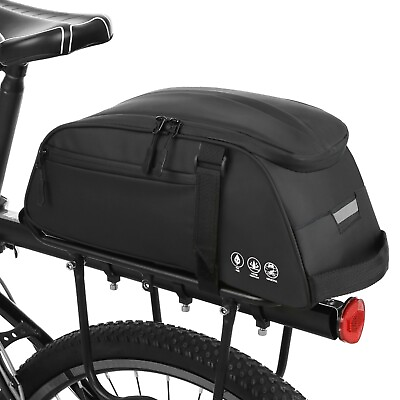 Walmeck Waterproof Bike Rear Rack Bag Bicycle Carrier Cycling Rear Rack 600D $28.99