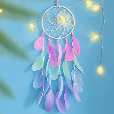 #ad #ad Handmade Hanging Feather Dream Catcher for Home Car Bedroom Wall Decor $12.17
