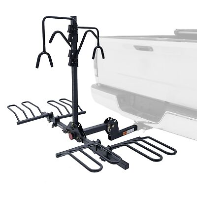 #ad #ad Elevate Outdoor Hitch Mounted 4 Bike Platform Rack $179.99