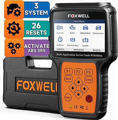 #ad Foxwell NT650 Elite Bidirectional Car OBD2 Scanner Diagnostic Reset Scan Tool $142.74