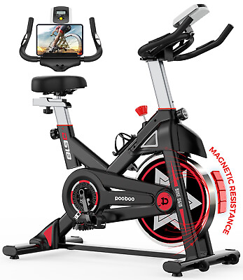 #ad #ad Fitness Exercise Bike Indoor Cycling Stationary Bicycle Home Cardio Workout Bike $224.99