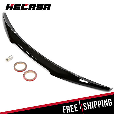 GLOSS BLACK FOR 19 23 BMW G20 330i M340i G80 M3 TRUNK LID SPOILER WING M4 STYLE $55.80