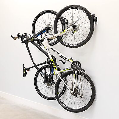 #ad Swivel Bike Rack Garage 2 Pack Wall Mount Bike Storage Hooks Space Saving ... $95.05