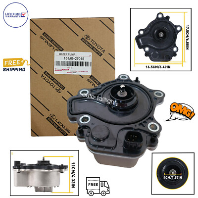 GENUINE WATER PUMP FOR TOYOTA ENGINE ASSY LEXUS CT200h PRIUS C 161A0 29015 $148.56