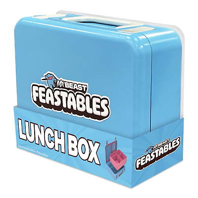 #ad World#x27;s Coolest Collectible Lunch Box BPA Free Blue Pink $23.75