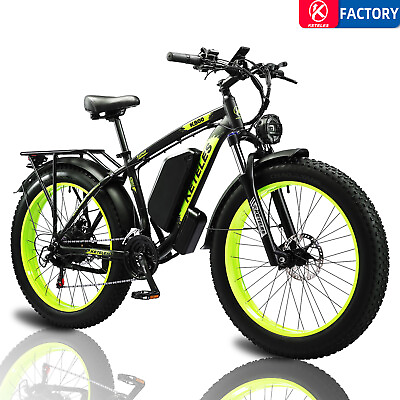 #ad KETELES 26quot; Fat Tire K800 48V 17.5Ah 1000W E Bike for Adults Mountain Bicycle US $950.99