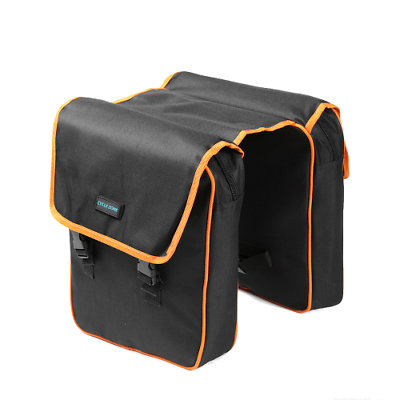 Double Side Travel Bike Trunk Bag Pannier Back Seat Bicycle Bag Rear Accessories $45.68