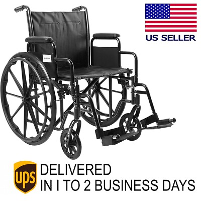 McKesson Wheelchair Arm Swing Away 20quot; Width 350lb DELIVERY IN 1 2 BUSINESS DAYS $229.99