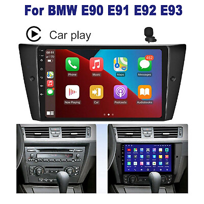 #ad Android 13.0 Car Stereo For BMW 3 E90 M3 328i 335i GPS Carplay Radio BT 264G $126.08