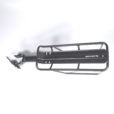 Seatpost Mount Bicycle Rack with Quick Release Attachment Welded Aluminum $17.95