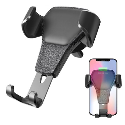 Gravity Car Mount Phone Holder Air Vent for iPhone X XR XS Max Galaxy S10 Note 9 $5.45