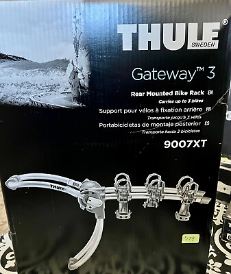 #ad Thule Gateway Pro 3 Car Trunk Rack 3 Bike Bicycle Made in USA $200.00
