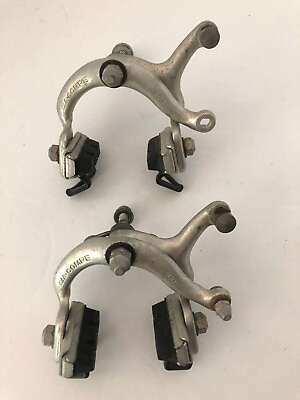 #ad #ad Dia Compe 500 Road Bike Brakes Brake Calipers Front Rear Set Incomplete w shoes $24.99