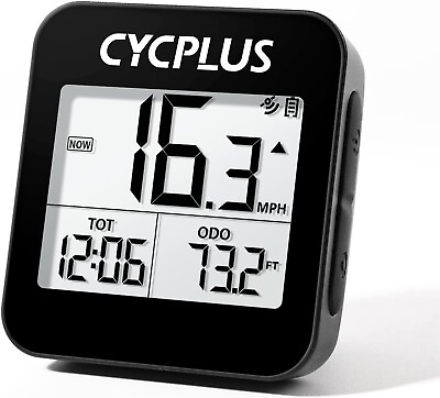 #ad CYCPLUS M1 GPS Wireless Smart Bike Computer Digital Speedometer $40.00