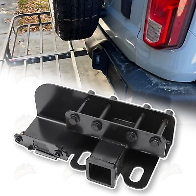 Class 3 Trailer 2quot; Hitch Receiver Assembly For 2021 2023 Ford Bronco Black $79.99