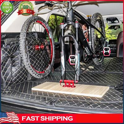 #ad MTB Road Bike Car Carry Bicycle Fixed Bracket Mount Rack Red Front $20.04