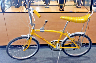 #ad 1973 Yellow Schwinn Fastback 5 Speed Bicycle $1999.99