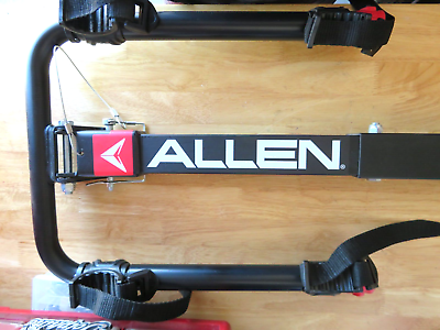 #ad Allen Deluxe Hitch Bike Rack Model 522RR with hitch insert. Holds 2 bikes. $110.00
