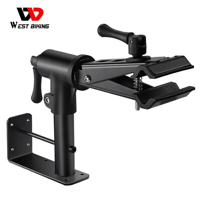 #ad #ad Bike Repair Stand Rack Wall Table Mount Suspended Bicycle Maintenance Support $59.38