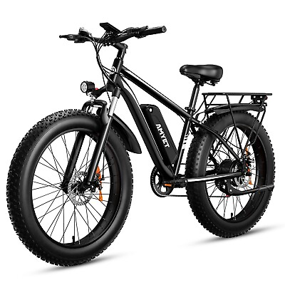 #ad #ad 1000W 48V Electric Bike Mountain Bicycle e bike 26quot; Fat Tire 28MPH for Adult US $649.99