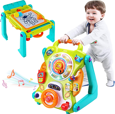 #ad #ad Iplay Ilearn 3 in 1 Baby Walker Sit to Stand Toys Kids Activity Center Toddle $83.69