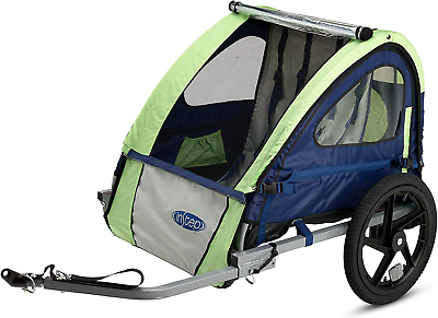 #ad Bike Trailer for Toddlers Kids Single and Double Seat 2 In 1 Canopy Carrier $230.37