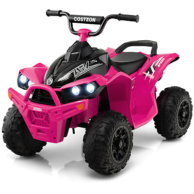 #ad #ad 12V Battery Powered Kids Ride On ATV Electric 4 Wheeler Quad Car w MP3 amp; Light $149.99