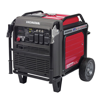 #ad Honda 664280 EU7000ISNAN 120V 240V 7000W Inverter Generator w Co Minder New $4715.49