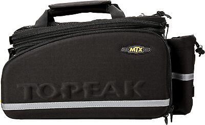 #ad Topeak MTX Trunk Bag DXP Bicycle Trunk Bag Rigid Molded Panels Shoulder strap US $109.90