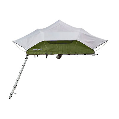 #ad Yakima SkyRise Medium Nylon Rooftop Camping Tent for 3 People with Ladder Green $1898.95