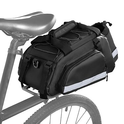 #ad Waterproof Bike Rear Rack Bag Pannier Bags for Bicycles with 12L Capacity B... $58.95