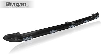 #ad Roof Bar A LEDs x5 For Volkswagen Crafter 2017 Van Flat Top Accessories BLACK $408.12