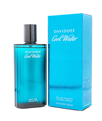 #ad #ad Cool Water by Davidoff 4.2 oz EDT Cologne for Men New In Box $26.89