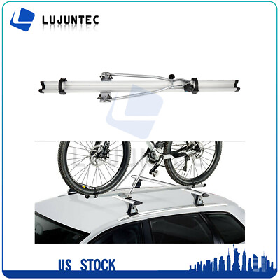 #ad Car Top Roof Bicycle Carrier Bike Rack Roof Mount Steel Cycling Holder Car SUV $52.69