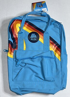 #ad ALDI Gear Blue Backpack NWT RELEASE DATE 9 20 23 $20.90