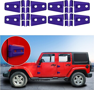 #ad #ad Jeep Door Hinge Covers Protector for Rubicon Sahara Sports Accessories 2007 2018 $22.99