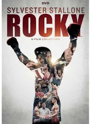 #ad Rocky 6 Film Collection 40th Anniversary New DVD Anniversary Ed Boxed Set $20.02