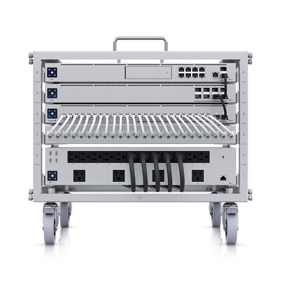 #ad Ubiquiti Toolless Mini Rack U Rack 6U TL with 24 Port Blank Patch Panel $464.99
