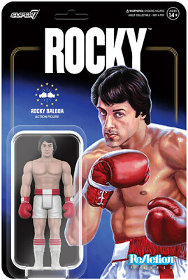 #ad Super7 Rocky ReAction Wave 2 Rocky Boxing New Toy Action Figure Fig $20.00