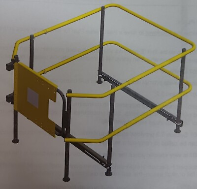 #ad Garlock Safety Systems #452 010 001 Roof Hatch 3 1 2#x27; Ht. Yellow Gate 17 48quot; $589.95
