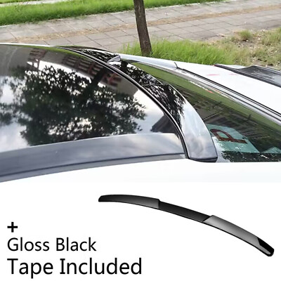 #ad CUUEART17 FOR 2022 2024 AUDI A3 S3 RS3 SEDAN REAR ROOF WINDOW SPOILER WING $61.49