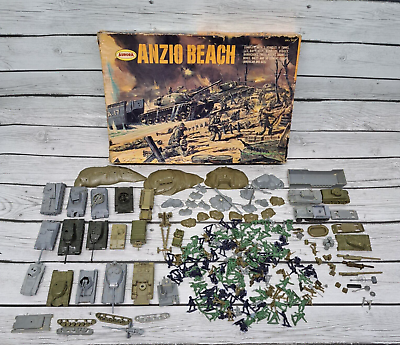 #ad DBGM Tanks Vehicles Lot Anzio Beach D Day Diorama Soldiers Accessories Parts $98.89