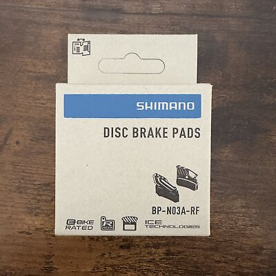 #ad 1Pair Shimano BP N03A RF Resin Disc Brake Pad with Fin Ice Technologies E Bike $9.99