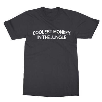 #ad #ad Coolest Monkey In The Jungle Social Media Outrage Unisex T Shirt $20.99