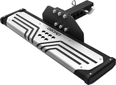 #ad for 2quot; Trailer Hitch Receiver Universal Rear Bumper Guard Towing Hitch Step Bar $62.89