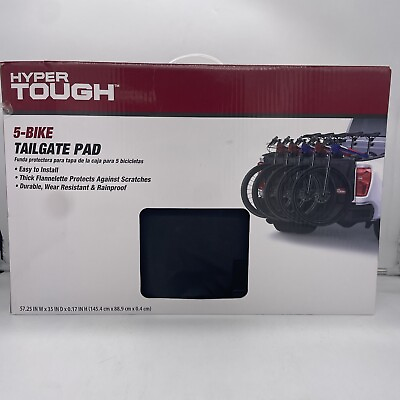 #ad Full Size Truck Tailgate Bike Rack Carrier Protection Pad fits 5 Bikes $63.00