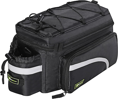 #ad Bike Trunk Bag 13L 25L Bike Rear Rack Bag Bike Cargo Rack Bag Rear Rack Carrier $70.80
